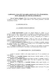 Reglementariile Taxei pe Valoare Adăugată după Aderarea României la Uniunea Europeană - Pagina 4