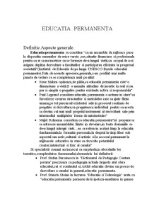 Educația permanentă și autoeducația - Pagina 2
