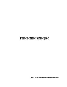 Parteneriate Strategice - Pagina 1