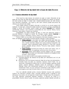 Baze de Date - Microsoft Access - Pagina 8