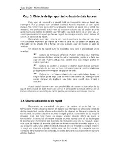 Baze de Date - Microsoft Access - Pagina 35
