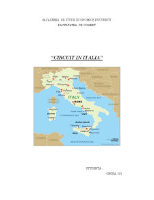 Circuit în Italia - Pagina 1