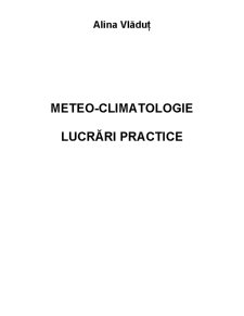 Meteorologie - Climatologie - Pagina 1