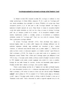 Contribuția lui Dimitrie Gusti la Dezvoltarea Sociologiei Românești - Pagina 2
