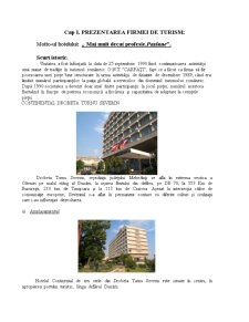 Studiu de Caz privind Modul de Funcționare a Hotelului Continental - Pagina 3