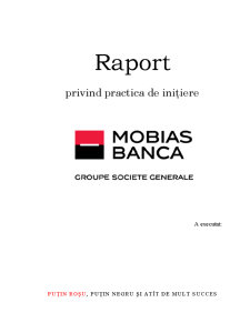 Raport de practică Mobiasbanca - Groupe Societe Generale Moldova - Pagina 4