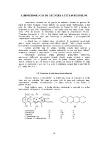 Biotehnologia de Obținere a Tetraciclinelor - Pagina 1