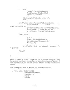 Proiect algoritmi în programare - fișiere organizate relativ - Pagina 5