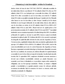Analiza Investițiilor Străine în Economia României în Perioada 1990-2002 - Pagina 2