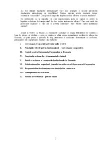 Guvernanta Corporativa in Romania - Pagina 2