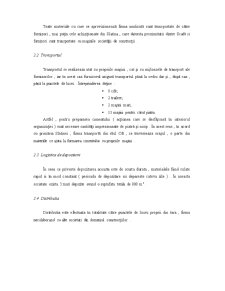 Analiza Sistemului Logistic la Întreprinderea SC Scadt SA - Pagina 5