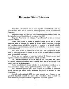 Raportul Stat-Cetatean - Pagina 1