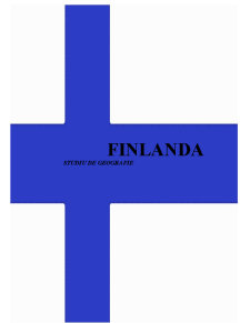 Finlanda - Studiu de Geografie - Pagina 1