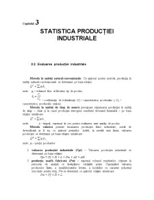 Capitolul 3 - statistica producției industriale - Pagina 1