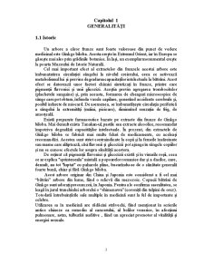 Utilizarea în terapeutică a speciei Ginkgo Biloba - Pagina 3