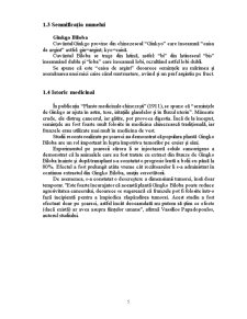 Utilizarea în terapeutică a speciei Ginkgo Biloba - Pagina 5