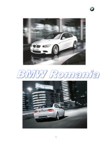 Plan de Marketing - BMW M3 - Pagina 1