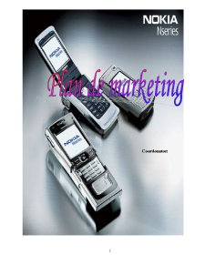 Nokia - Plan de Marketing - Pagina 1