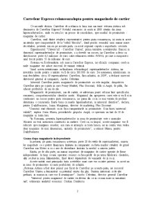 Extinderea Carrefour - Referat Tehnologii Comerciale - Pagina 2