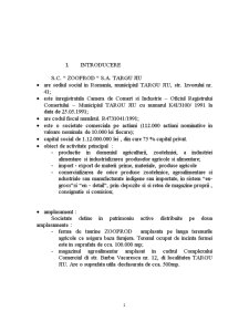 Plan de afaceri - SC Zooprod SA Târgu-Jiu - Pagina 2