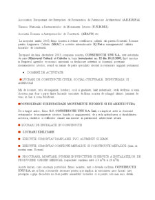 Management SC Construcții Unu SA Iași - Pagina 2