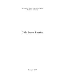 Căile Ferate Române - Pagina 1