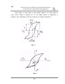 Proiectarea unor Traductoare pentru Determinarea Caracteristicilor Materialelor Feromagnetice - Pagina 5