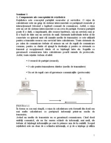 Rețele de calculatoare - seminar 1 - Pagina 1