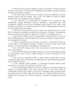 Tehnica și Evidența Operațiunilor Bancare la Banca Comercială Română - Erste - Pagina 5