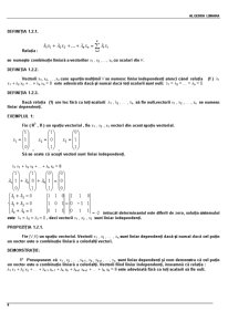 Algebră liniară - Pagina 4