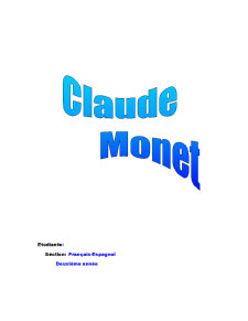 Claude Monet - Pagina 1