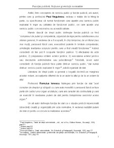 Funcția Publică și Funcționarul Public în România - Pagina 5