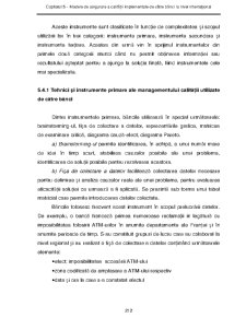 Contribuții privind asigurarea calității în serviciile bancare din România - Pagina 127