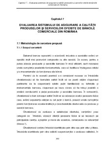 Contribuții privind asigurarea calității în serviciile bancare din România - Pagina 182