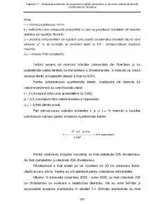Contribuții privind asigurarea calității în serviciile bancare din România - Pagina 184