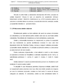 Contribuții privind asigurarea calității în serviciile bancare din România - Pagina 187