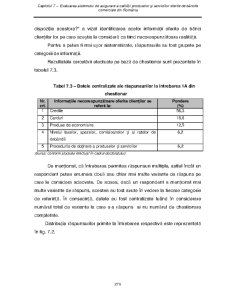 Contribuții privind asigurarea calității în serviciile bancare din România - Pagina 190