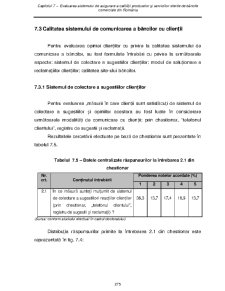 Contribuții privind asigurarea calității în serviciile bancare din România - Pagina 195