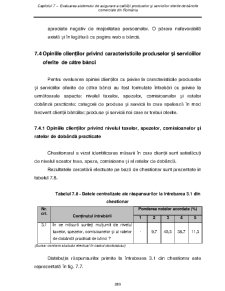 Contribuții privind asigurarea calității în serviciile bancare din România - Pagina 201