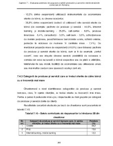 Contribuții privind asigurarea calității în serviciile bancare din România - Pagina 204