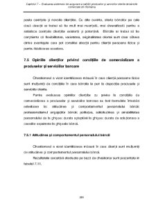 Contribuții privind asigurarea calității în serviciile bancare din România - Pagina 207