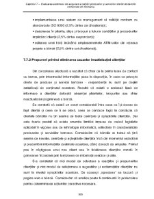 Contribuții privind asigurarea calității în serviciile bancare din România - Pagina 228