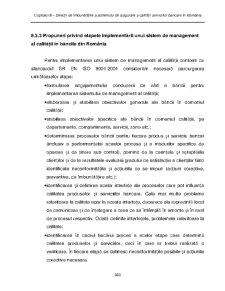 Contribuții privind asigurarea calității în serviciile bancare din România - Pagina 259