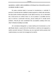 Contribuții privind asigurarea calității în serviciile bancare din România - Pagina 269