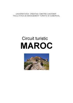 Referat - Circuit Turistic Maroc