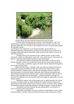 Proiect - Poluarea Râului Ialomița