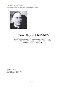 Referat - John Maynard Keynes