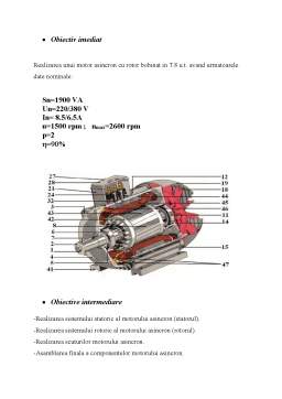 Referat - Motor Asincron cu Rotor Bobinat