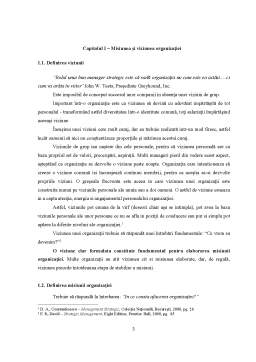 Proiect - Aprecieri privind Definirea Misiunii și Obiectivelor Firmei pe Exemplul SC Topoturc SRL
