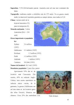 Proiect - Tendințele Dezvoltării Turismului Litoral în Australia